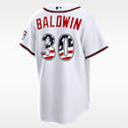 Drake Baldwin Atlanta Braves USA 250 Fourth of July Men's Nike MLB Stadium Jersey