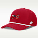 Gorra universitaria Nike ajustable para hombre Ohio State Legacy Basketball Rope Rise