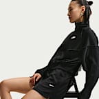 Nike Sportswear Women's Mid-Rise Poly-Knit Track Shorts