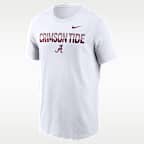 Playera universitaria Nike para hombre Alabama Primetime Kinetic