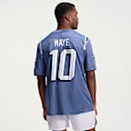 Drake Maye New England Patriots Rivalries Collection Men's Nike Dri-FIT NFL Limited Jersey