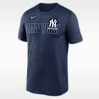 New York Yankees Knockout Team Legend Men's Nike Dri-FIT MLB T-Shirt