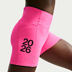 Nike Swift After Dark Tour Women's Dri-FIT High-Waisted 10cm (approx.) Running Shorts