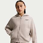 Nike Sportswear Club Fleece Older Kids' (Girls') Dance Long-Sleeve Top