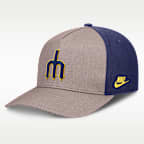 Seattle Mariners Cooperstown Rise Men's Nike MLB A-Frame Adjustable Hat