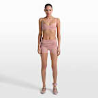 NikeSKIMS Matte Women's 3" Fold-Over Waistband Shorts