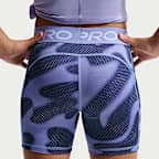 Nike Pro Dri-FIT-shorts (8 cm) til store barn (jente)