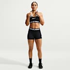 Nike Pro Women's Mid-Rise 3" Biker Shorts