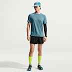 NikeLab | Running 男款羊毛混紡短袖上衣