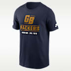 Playera de manga larga Nike Dri-FIT de la NFL para hombre Green Bay Packers Essential