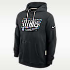 Tennessee Titans Crucial Catch Sideline Standard Issue Men's Nike Dri-FIT NFL Pullover Hoodie