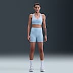 Nike Universa Women's High-Waisted 5" Biker Shorts with No Front Seam