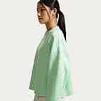 Nike 24.7 ImpossiblySoft Women's Dri-FIT Oversized Crew-Neck Top