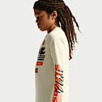 Playera de manga larga para niños grandes Nike Sportswear