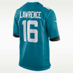 Jersey de fútbol americano Game para hombre NFL Jacksonville Jaguars (Trevor Lawrence)