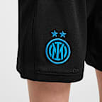 Inter Milan 2025/26 Stadium Home Younger Kids' Nike Football Replica 3-Piece Kit