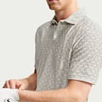 Męska koszulka polo do golfa z mikronadrukiem Nike Tailored Performance