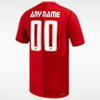 Canada Match Home Men's Nike Dri-FIT Soccer Authentic Custom Jersey By You