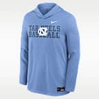 North Carolina Dugout Men's Nike Dri-FIT College Long-Sleeve Hooded Top