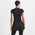 Playera corta con almohadillas para mujer NikeSKIMS Matte