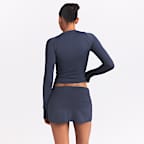 NikeSKIMS Airy Women's Long-Sleeve Crew-Neck Top