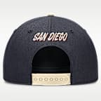 San Diego Padres City Connect Rise Men's Nike Dri-FIT MLB A-Frame Adjustable Hat