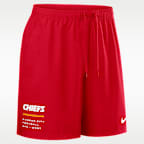 Shorts Nike de la NFL de tejido Woven para hombre Kansas City Chiefs