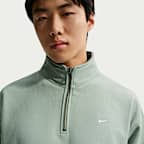 Nike Solo Swoosh Men's Fleece Quarter-Zip Top