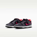 Dunk Low Protro "Black and Hot Punch" Big Kids' Shoes