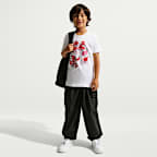 Playera para niños talla grande Nike Sportswear