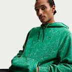 Sudadera con gorro de tejido Fleece prelavada para hombre Nike Sportswear Club
