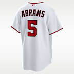 CJ Abrams Washington Nationals Men's Nike MLB Replica Jersey