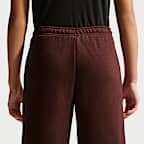 Nike Sportswear Studio Fleece Girls' Open-Hem Pants