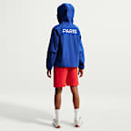 Paris Saint-Germain Tech Home Big Kids' Nike Dri-FIT Soccer Woven Anthem Jacket