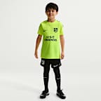 Atlético Madrid Strike Nike Dri-FIT Kurzarm-Fußballoberteil (ältere Kinder)