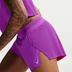 Nike AeroSwift Women's Dri-FIT ADV Mid-Rise 3" Brief-Lined Running Shorts