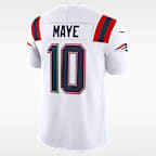 Drake Maye New England Patriots Men's Nike Dri-FIT NFL Limited Jersey