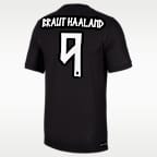 Jersey de futbol Nike Dri-FIT ADV de la selección de Noruega visitante 2026 Match Erling Braut Haaland para hombre