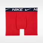 Ropa interior estampada para niños talla grande (paquete de 3) Nike Dri-FIT Essentials