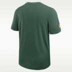 Green Bay Packers Sideline Coach Men's Nike Dri-FIT NFL Top