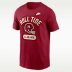 Alabama Legacy Arch Helmet Men's Nike College T-Shirt