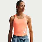 Camiseta de tirantes de correr Dri-FIT para mujer Nike Tempo Swoosh