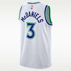 Jersey Nike Dri-FIT Swingman de la NBA para hombre Minnesota Timberwolves Association Edition