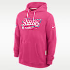 Pittsburgh Steelers Crucial Catch Sideline Standard Issue Men's Nike Dri-FIT NFL Pullover Hoodie