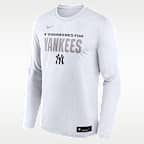 New York Yankees Authentic Collection Team Issue Men's Nike Dri-FIT MLB Long-Sleeve T-Shirt
