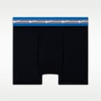 나이키 키즈 메탈릭 웨이스트밴드 복서 브리프(3팩)