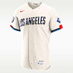 Los Angeles Dodgers City Connect Men's Nike MLB Authentic Jersey