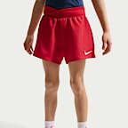 Conjunto de playera y shorts Crossover Dri-FIT para niños talla pequeña Nike