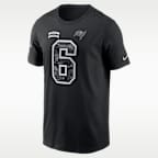 Playera Nike de la NFL para hombre Baker Mayfield Tampa Bay Buccaneers Salute to Service