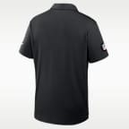 Polo Nike Dri-FIT de la NFL para hombre de la gira de los Baltimore Ravens